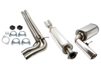 Volvo V70 II S 1999-2008 Rostfritt Sportavgassystem Catback TA Technix